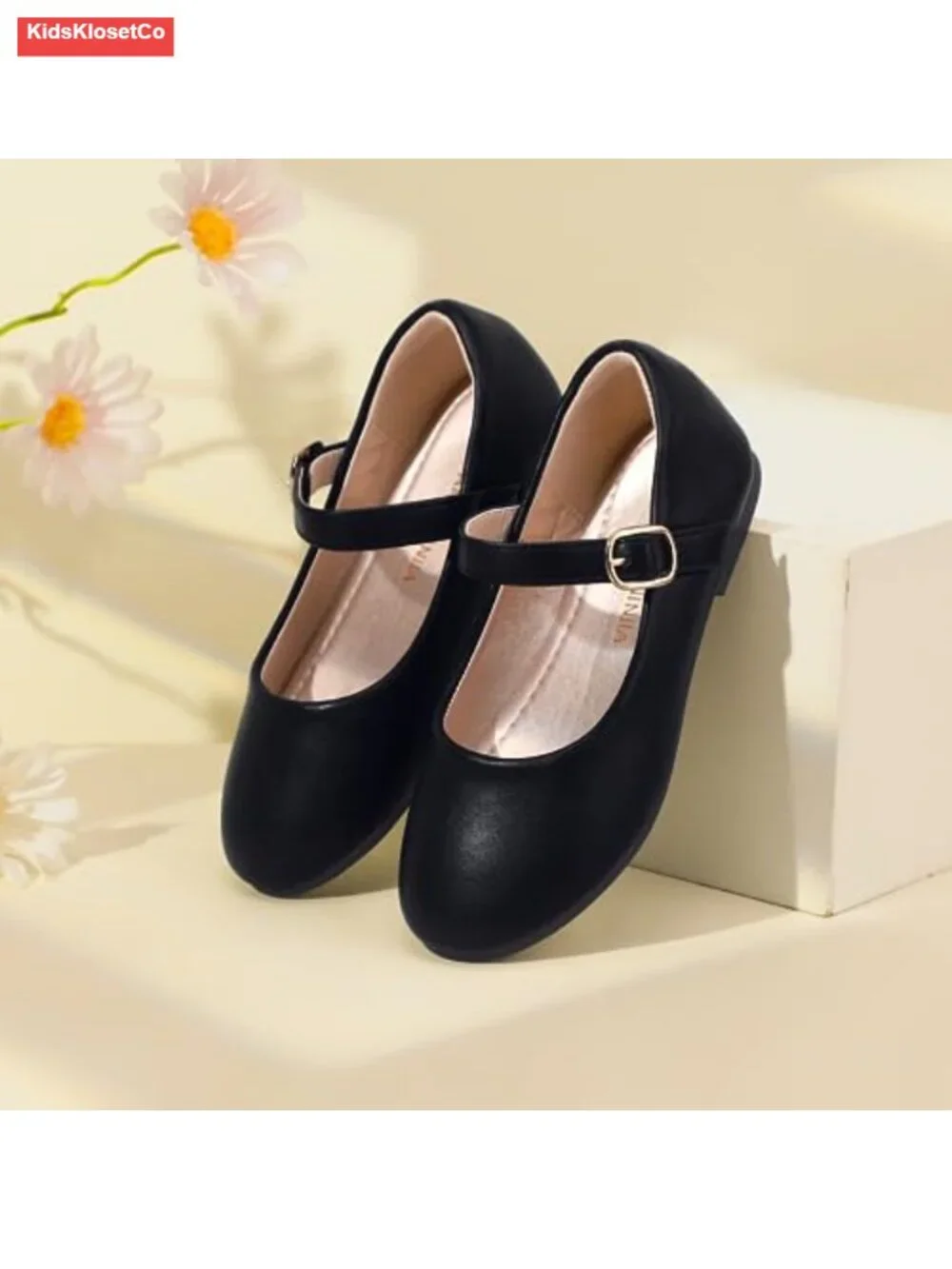 Girls Dress Shoes Toddler Mary Jane Flats Flower Girl Ballet Party